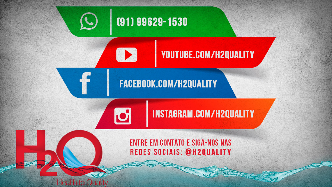 Entre em contato e siga-nos nas redes sociais: @h2quality